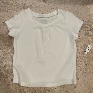 💕 3 for $15 NWT Harper Canyon Baby Girl’s White Cotton T-Shirt